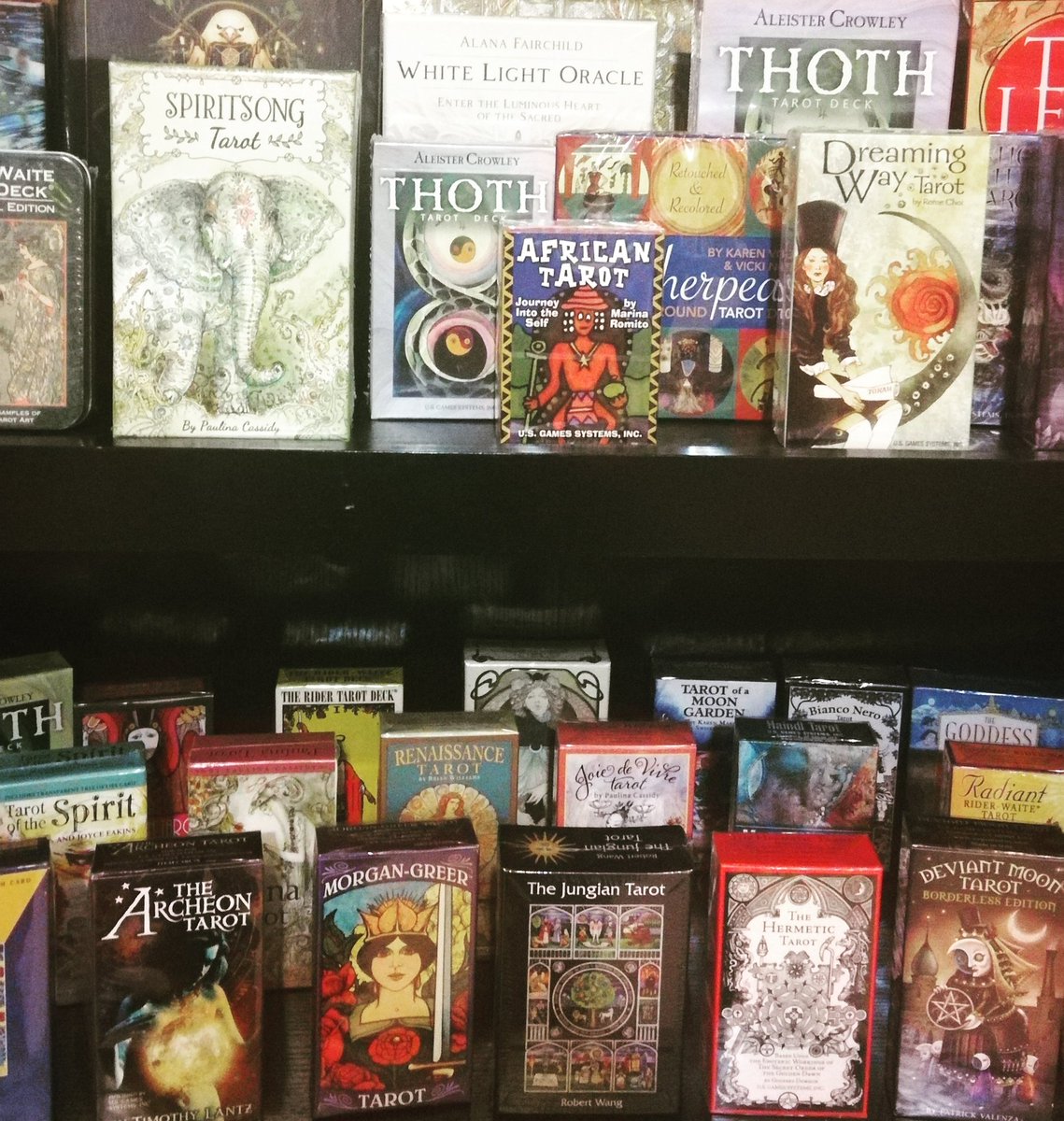 OccultBookstore's tweet photo. Occult Society is here for all your metaphysical &amp; spiritual needs
Thur-Sat 1-7pm, Sun 1-6pm

Come over or book a virtual Spiritual Consultation session online~
#spiritualguidance #spirituality 
#magic #occultbooks #occult #occultbookstore #metaphysical #metaphysicalshop #witches https://t.co/6tvORxXsRr
