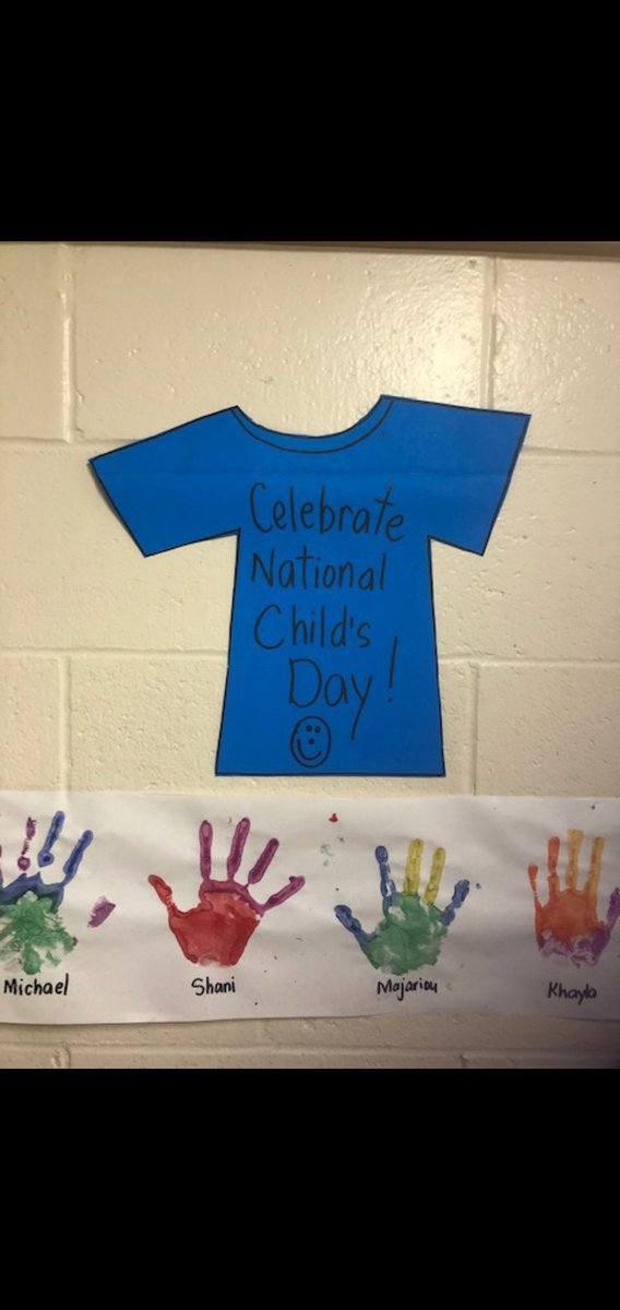 SHeart_CSSD's tweet photo. National Child day at Sacred Heart! It was another great day of learning! https://t.co/W1JkT4lvA0