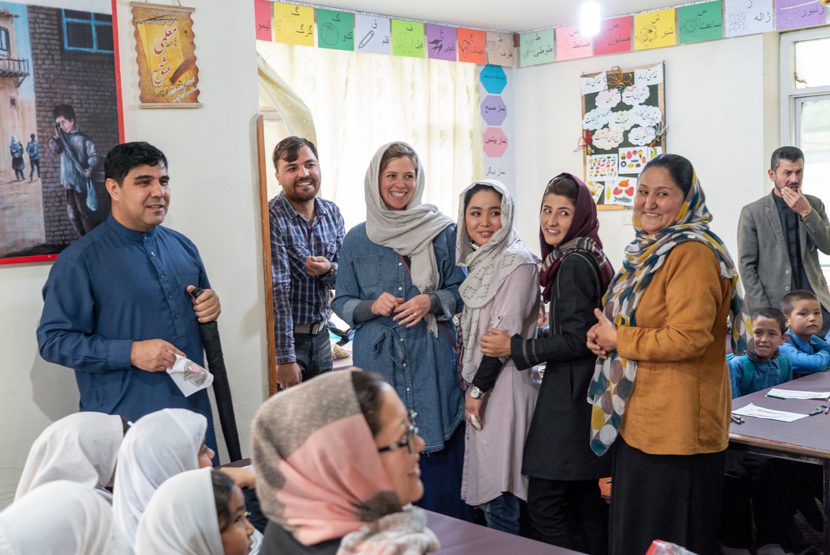 We love having the opportunity to build relationships with local Afghans.
