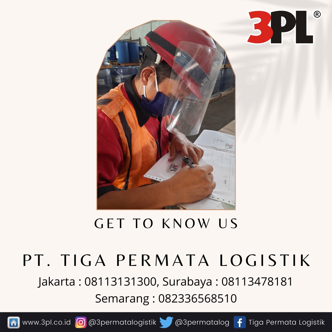 3permatalog's tweet photo. Silahkan kunjungi website kami di https://t.co/VUrqppecYh untuk mengenal kami lebih dekat. Jika ada informasi yang dibutuhkan, kami siap membantu Anda melalui nomor WhatsApp yang tertera.

#warehouse #warehousemanagement #warehousing #sewagudang #logistik #gudangsurabaya https://t.co/CzQ4gGXTu8