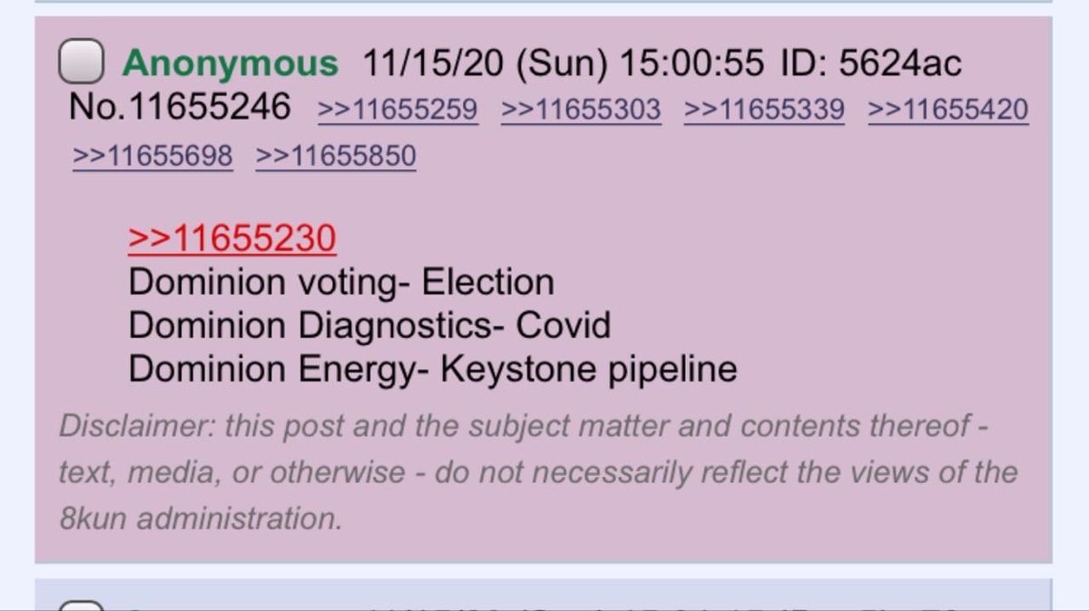 More connecting Dominion Voting, Diagnostics, and energy (remember Trump speaking about being energy independent THIS here is why to get free from THIS!) ~