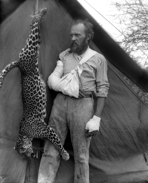 Once upon a time, men killed leopards with their bare hands.
