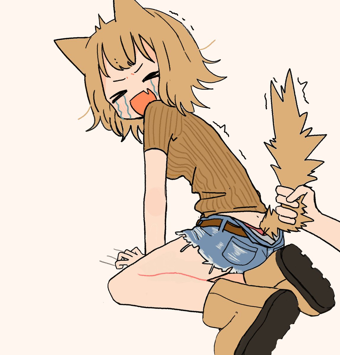 「ア¨アーーー! 」|𝐦𝐚𝐩𝐥𝐞✌︎✌︎のイラスト