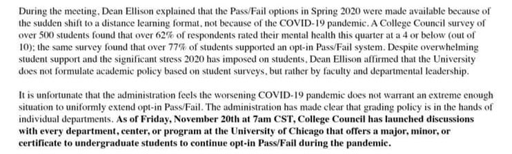 UCMutualAid's tweet photo. what absolute bullshit

1) distance learning is still the mode of learning, and if mr. ellison takes a single look into any of the classes this quarter, students AND professors have definitely not adjusted to the new normal https://t.co/5wz11dFDbh