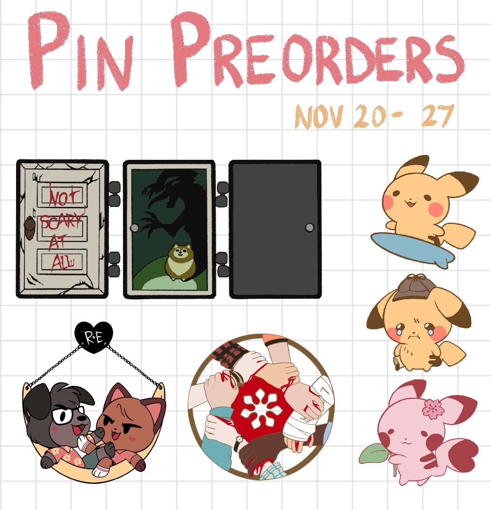 cuppacats's tweet photo. [RTs=💛]
🌱 pin preorders now available
🌱 open until November 27th
🌱 https://t.co/M0OIDDUGeB https://t.co/E1XKLgAWkP