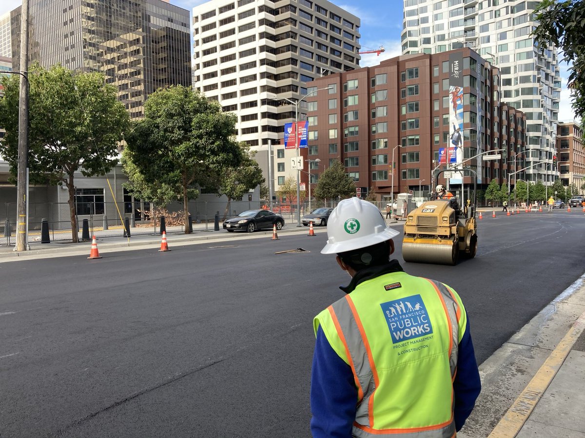 dennyphan's tweet photo. Thank you for bearing with us, @theeastcut ! It’s been a long year and a half of construction and finally putting down final asphalt is a huge milestone! Here are some behind the scenes photos of our paving operation! For project updates: https://t.co/FORX0aH4vD https://t.co/7UgsKr9n0j