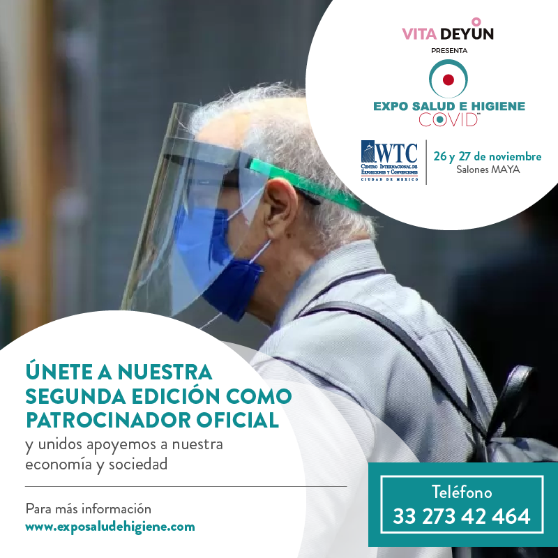 ExpoSalud2021's tweet photo. Comunícate con nosotros y forma parte de los Patrocinadores Oficiales de Expo Salud e Higiene COV1D. 
Más información: https://t.co/x4CeCrcvDB y 33 2734 2464 

#ExpoSaludeHigiene #COV1D19 #NuevaNormalidad #PatrocinadoresOficiales #CIECWTC #CDMX
@ciecwtcmexico https://t.co/YbebkNX3MN
