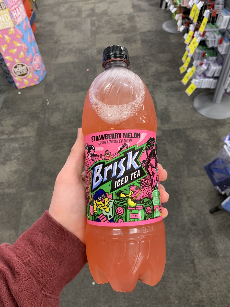 YouLoveDrinks's tweet photo. Strawberry Melon Brisk🤤 https://t.co/3kaQrQ0UKw