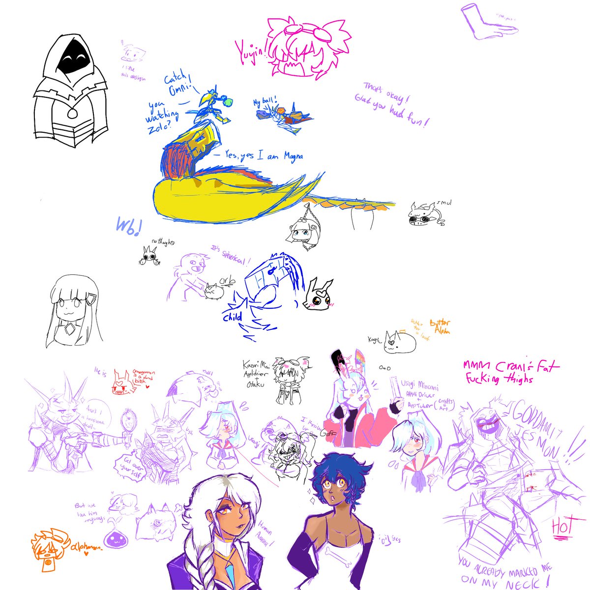 TSLdraweveryday's tweet photo. Thanks to all that join this Aggie. io session! I had a lot of fun just drawing with you all and I hope you guys enjoyed it too! Like last time I want to make sure each drawing got shown also with all layers turned on.
…
#fun #digitaldoodle #drawwithfriends #doodle https://t.co/O58RkISFYb