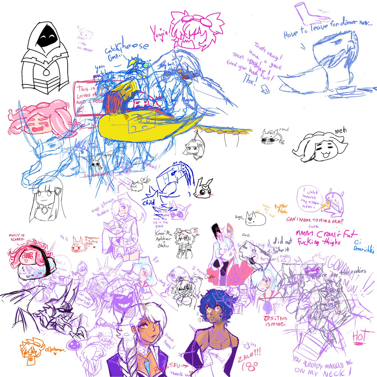TSLdraweveryday's tweet photo. Thanks to all that join this Aggie. io session! I had a lot of fun just drawing with you all and I hope you guys enjoyed it too! Like last time I want to make sure each drawing got shown also with all layers turned on.
…
#fun #digitaldoodle #drawwithfriends #doodle https://t.co/O58RkISFYb