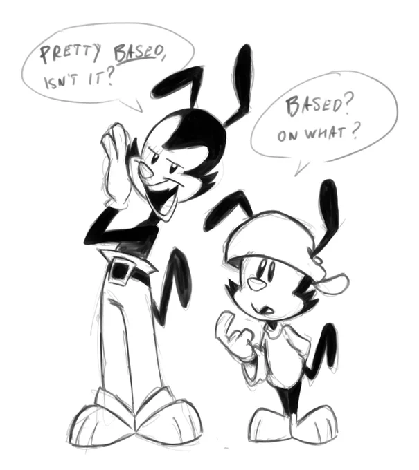 Watched a bit of the Animaniacs reboot with friends today 