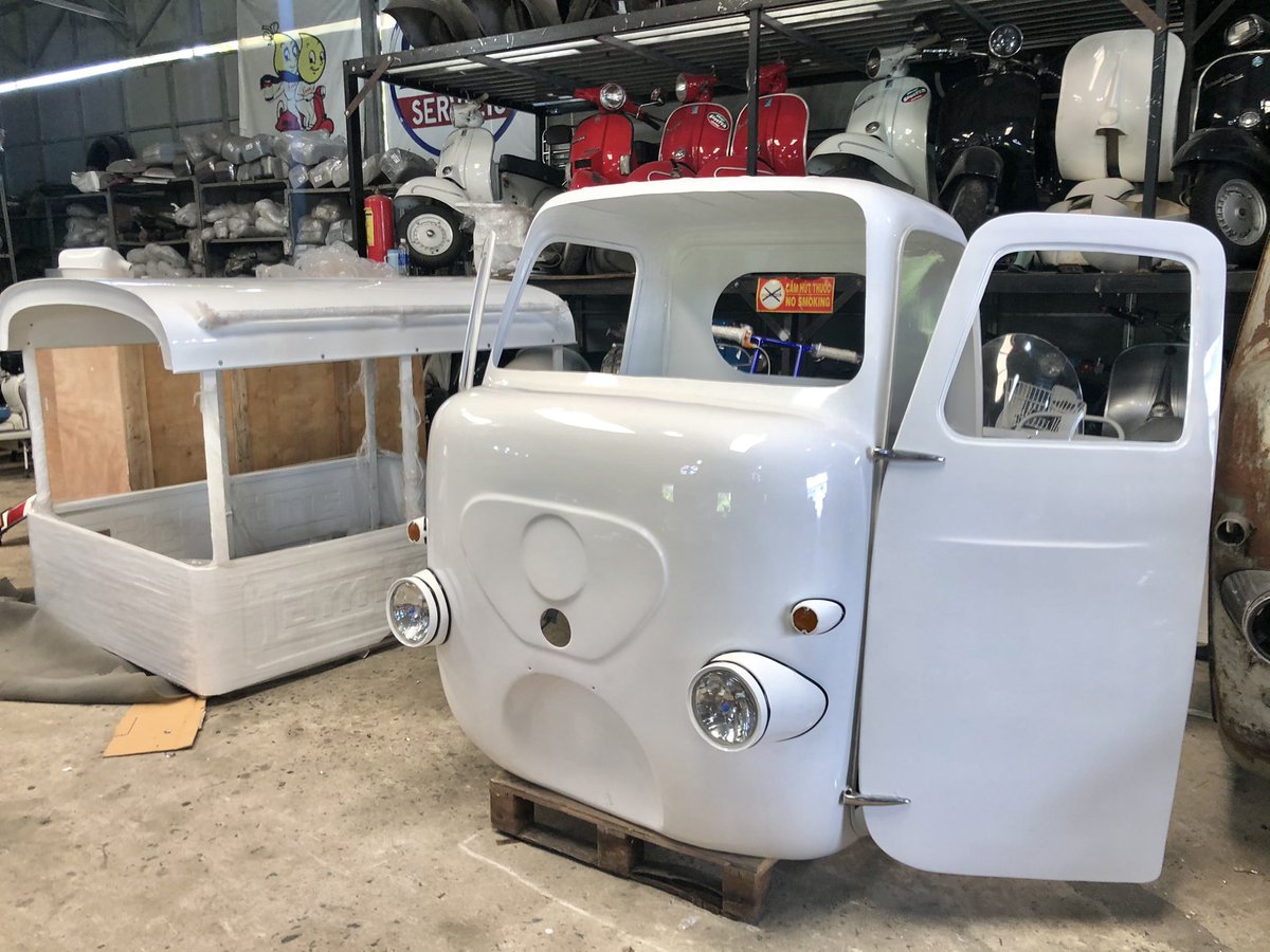 SSCvietnam's tweet photo. Lambro 550N rebuild day #1 #Lambro #550N #Innocenti #3wheelrs #LCVN https://t.co/T3VKjk11RL