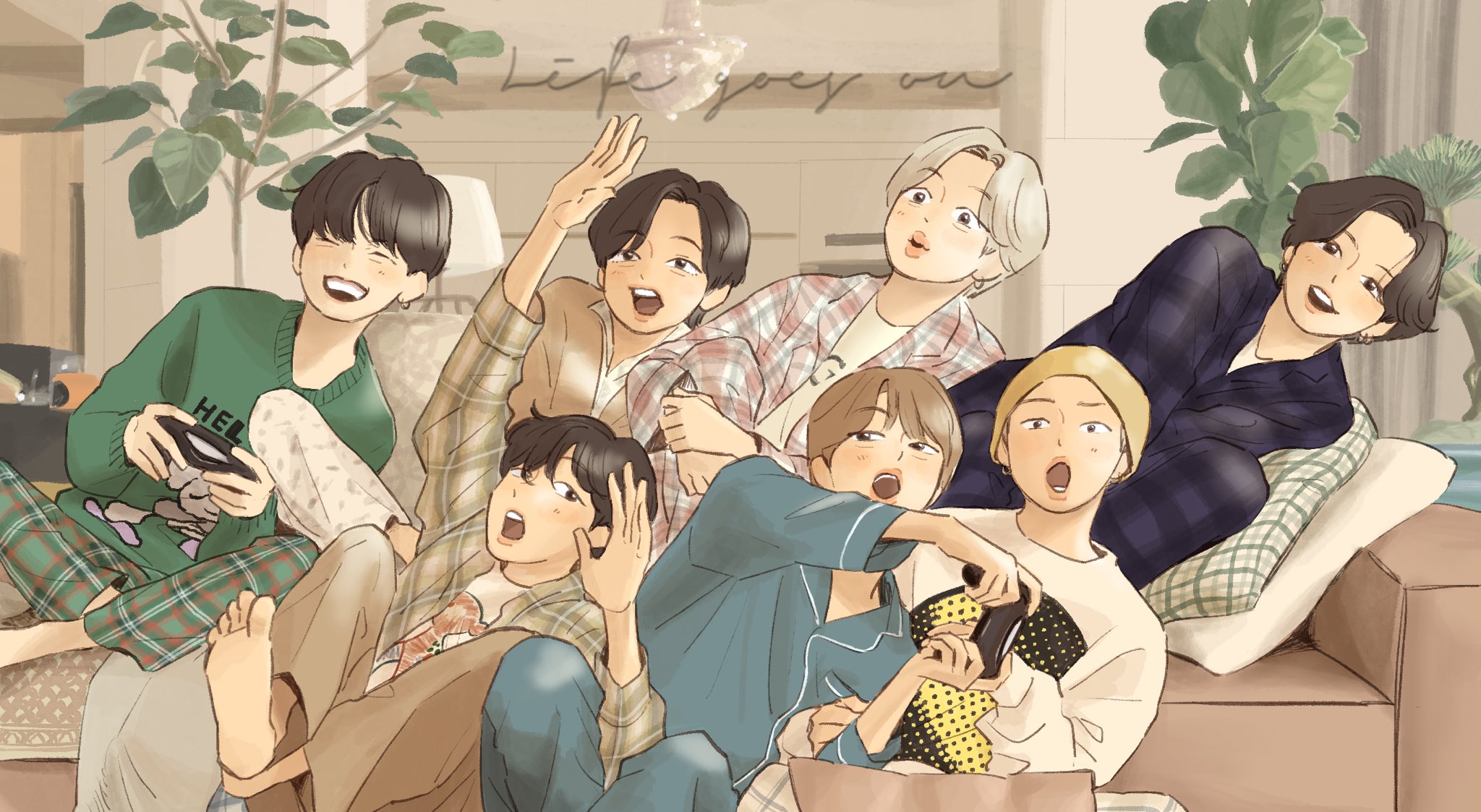 湯 on X: 🤍 BTS_BE LifeGoesOn t.coQaGSC0f811  X