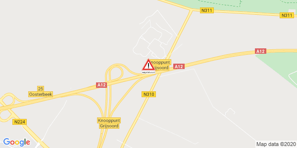 Melding afgevallen lading Verbindingsweg Nijmegen