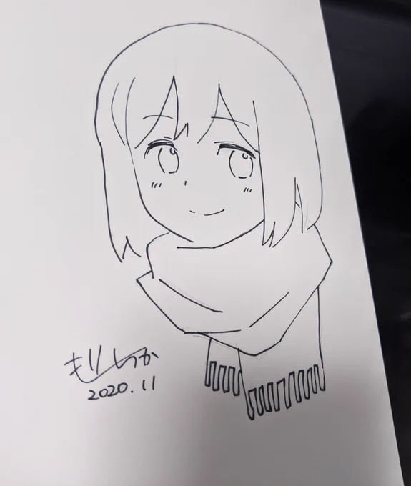 今日11月21日、22日に開催されるメロンブックスさんの「名古屋同人祭」のサイン本企画に参加しています。ちょっとしたイラストを描きました。よろしくお願いします🙏 