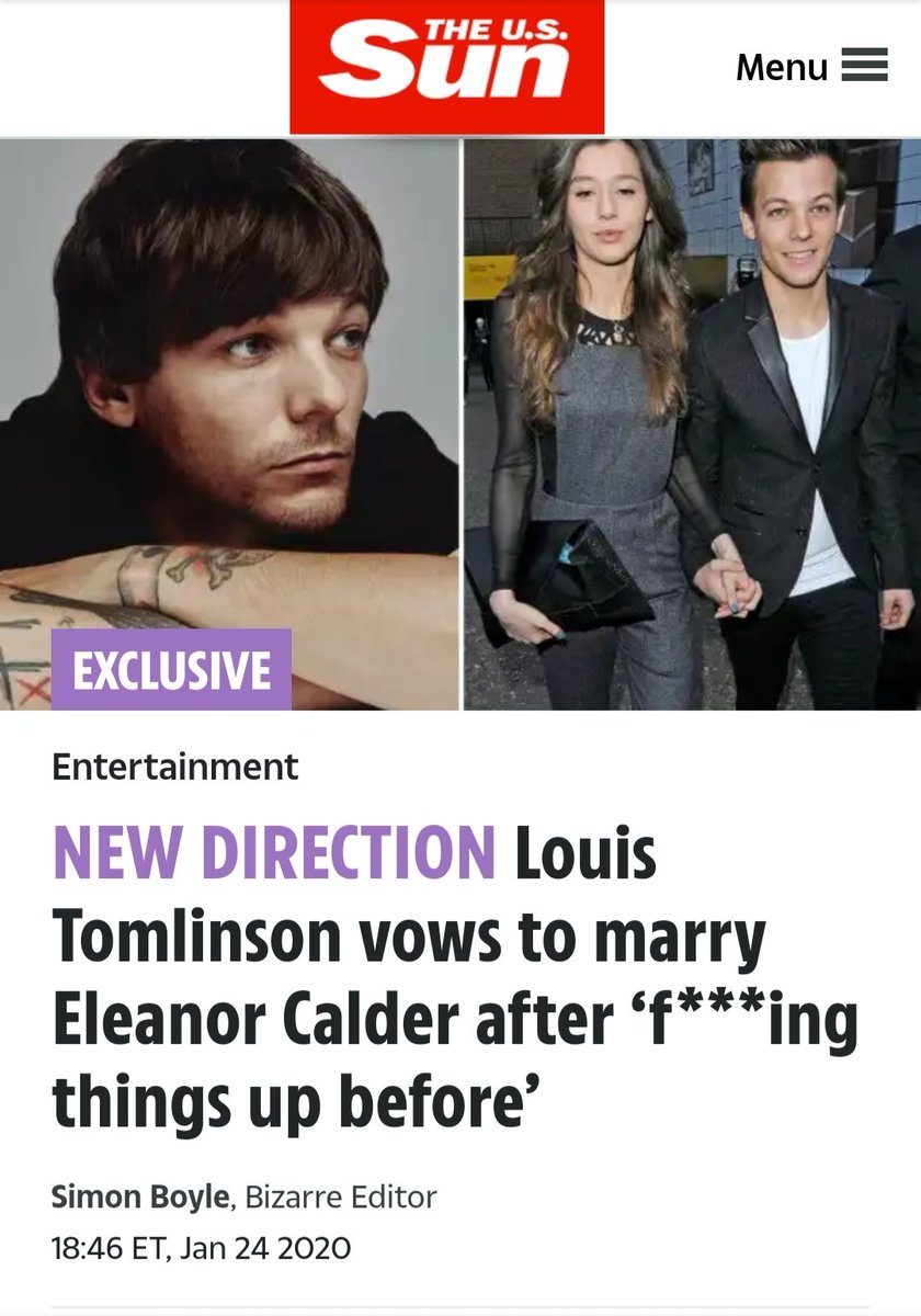 Then you realize that El HAS to be a beard(Why is the idea of "getting married some day" separate from getting married to someone you've been dating for a decade now? Look at the difference between what Louis actually said and the headline.)