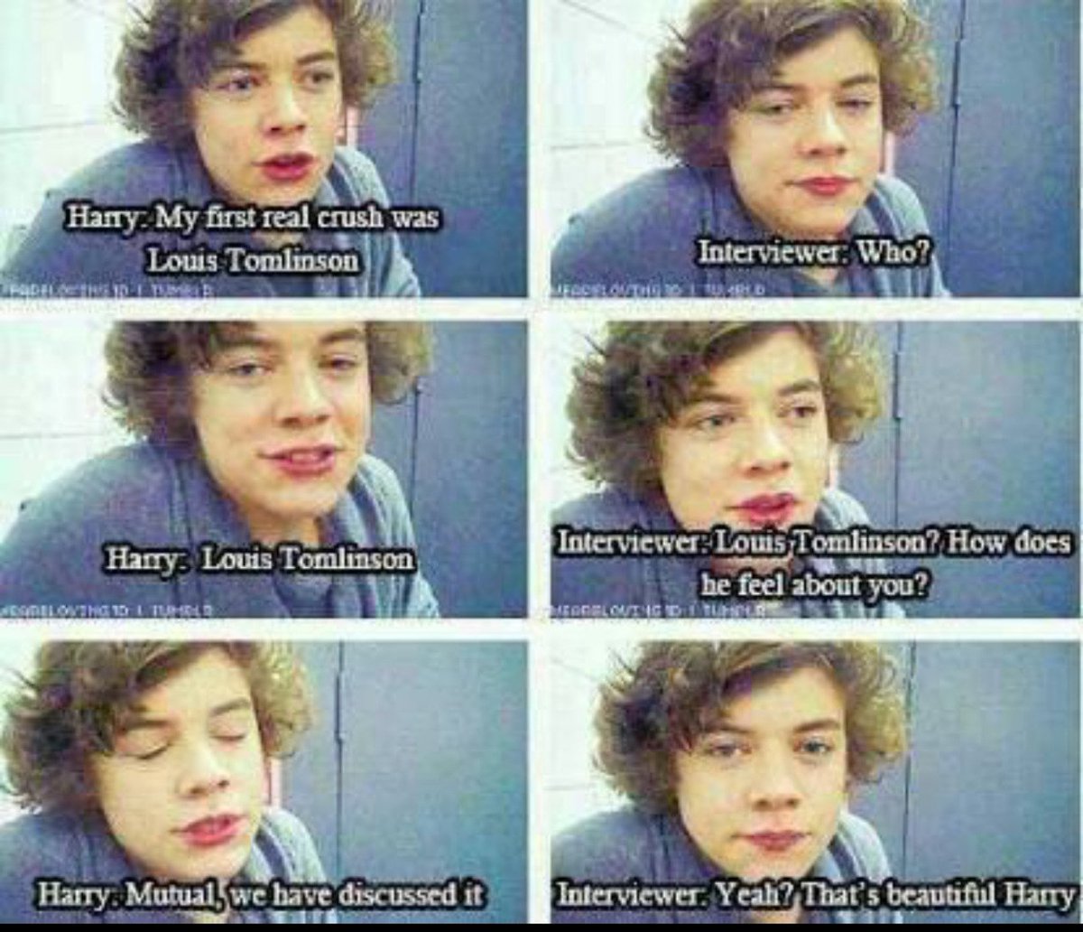 Of course it points to H. It always has. Harry told us his first crush was Louis Tomlinson, that they were dating. Clear as day.