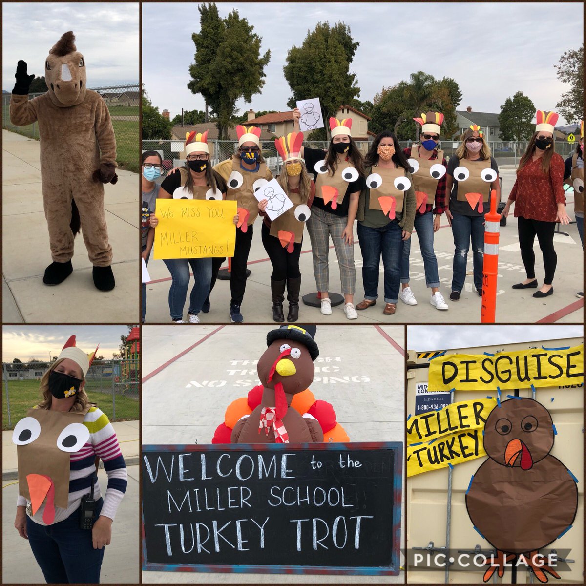 SMBSD_TL's tweet photo. Miller Elementary bringing the joy today! Thank you for connecting w kids and families- Canโt wait to see the turkey FlipGrids! ๐ฌ We are thankful for YOU!! #turkeyfun #SMBSDFamily https://t.co/M8pjpnMlPW