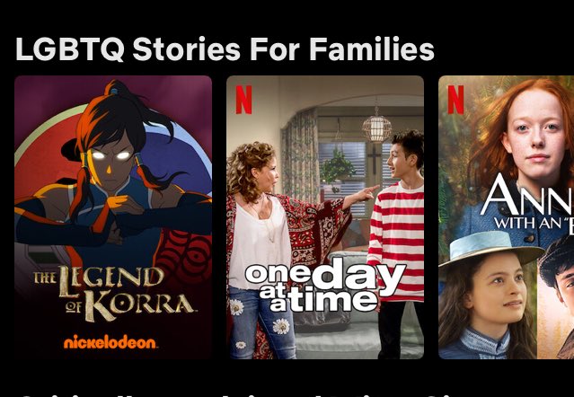 Random but it just made me so happy that LOK is actually under the LGBT section of Netflix. Like as it mf should be