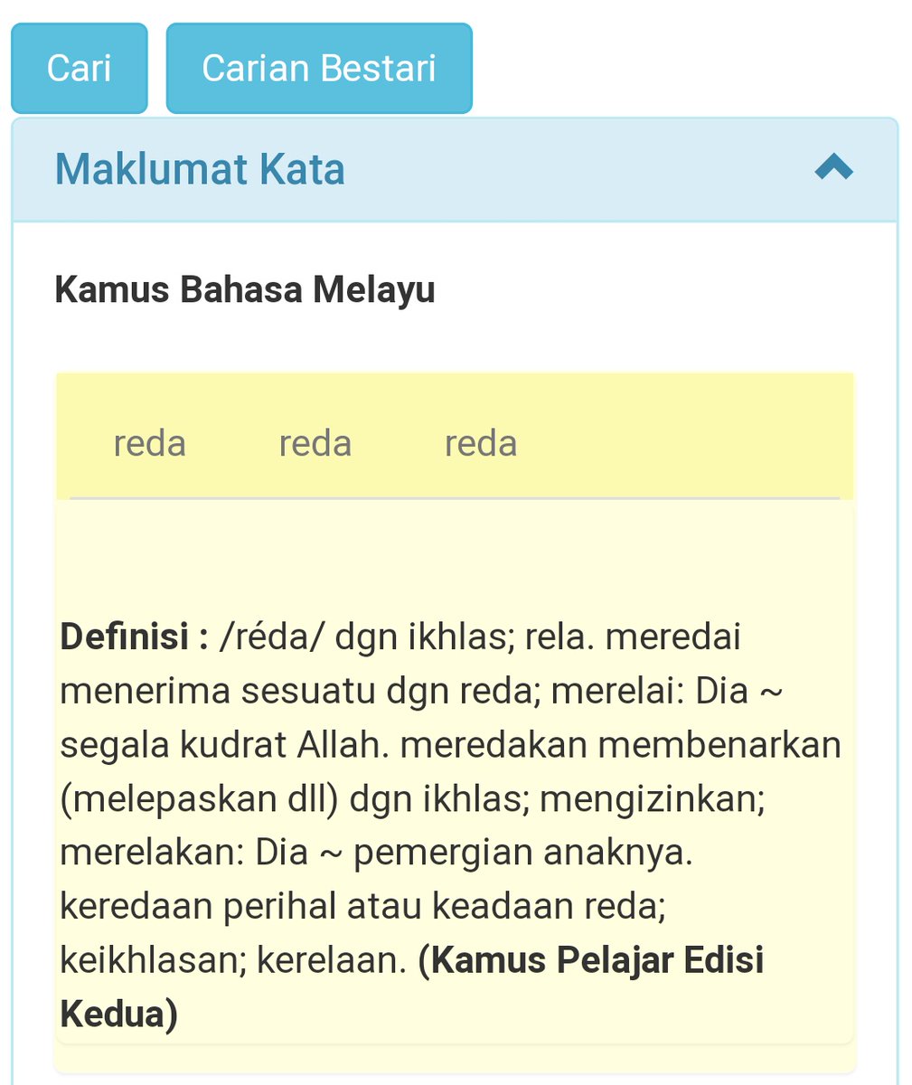 IzzraifHarz's tweet image. I still can't stop thinking about the correct spelling for REDHA is REDA and how all my life I've been using Redha mistakenly.... sorry Reda, I will start using you now 👋🏻😔 aku reda.