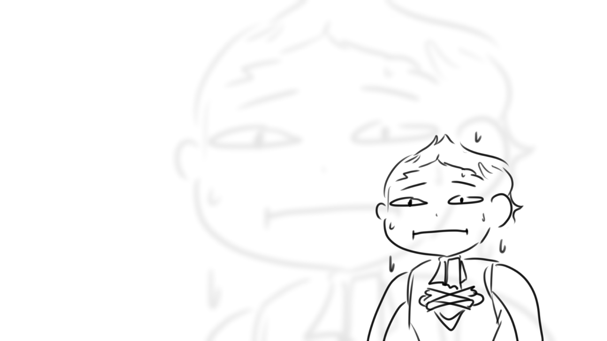 Out of context RP doodles featuring my FE3H fankid Ray, Caspar, and Hubert sajdf