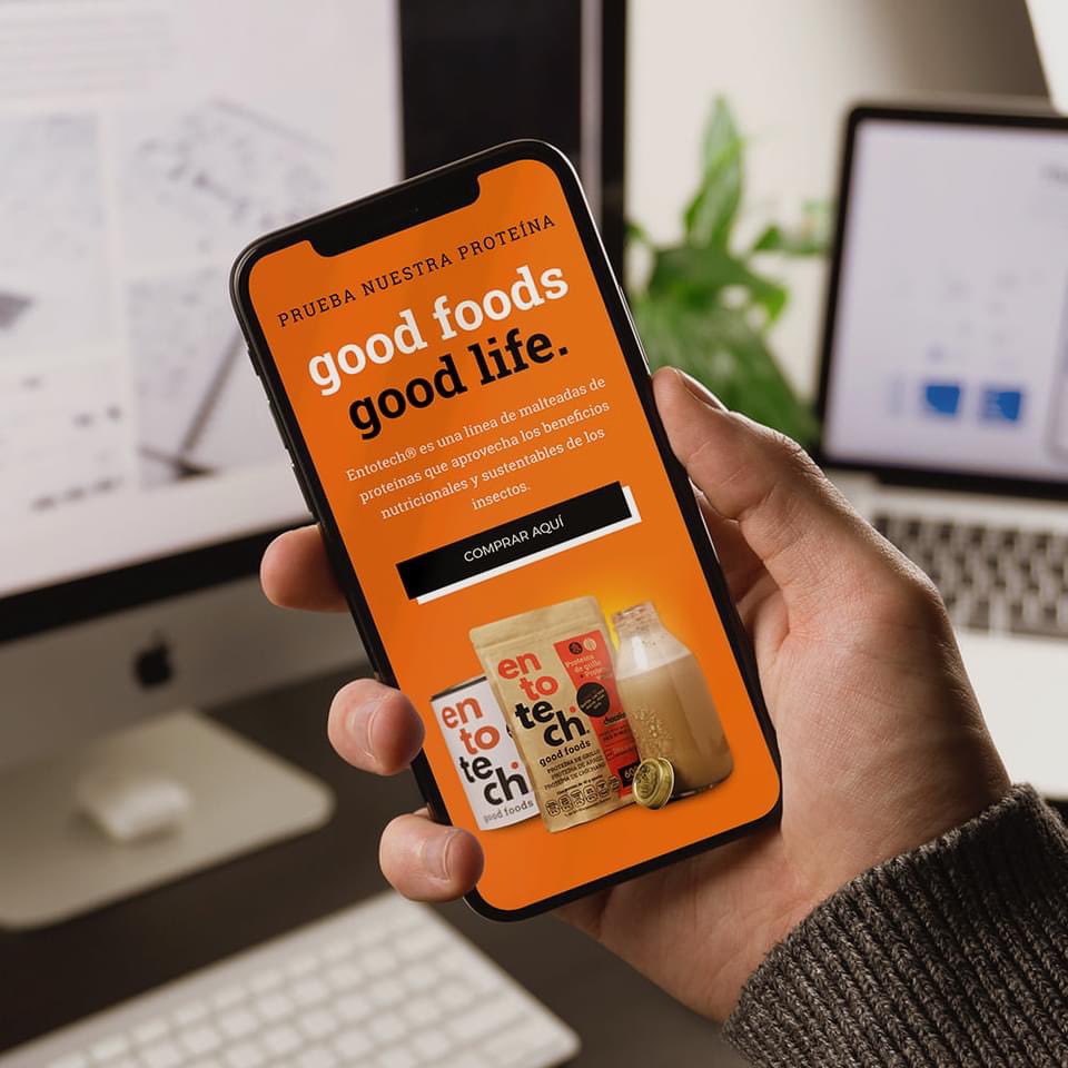 suma_creativo's tweet photo. En los últimos meses en el estudio estuvimos trabajando en el  E-commerce de la proteína mas sustentable de México.

Conoce la historia completa  en https://t.co/EzbMNMnPIL y únete a la revolución de nutrirte con insectos.

#ecommerce  #UX #UI #storytelling #branding https://t.co/kloqK5tDU6