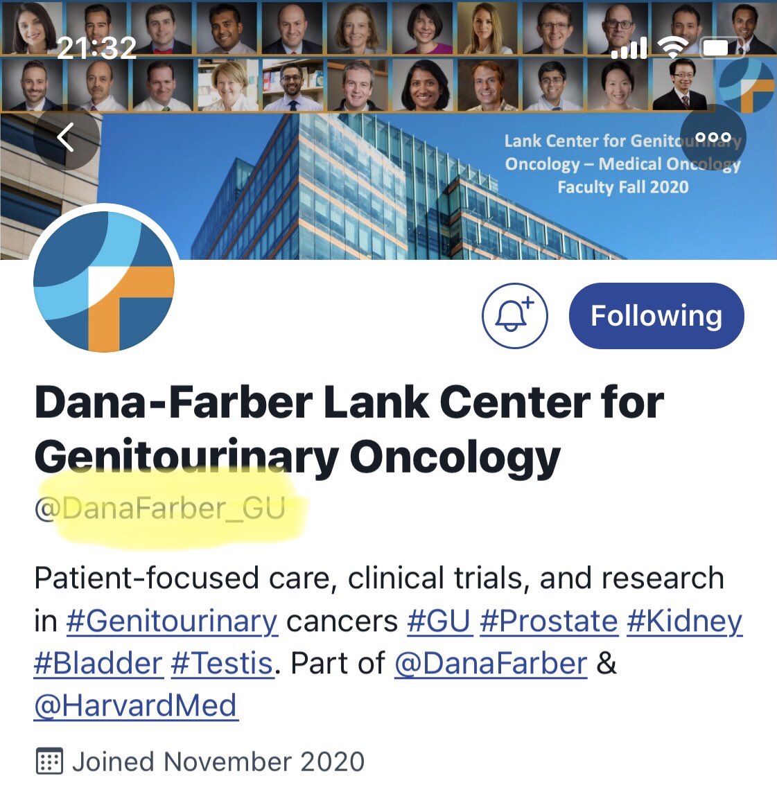 DrChoueiri's tweet photo. Please follow our #LankCenter for GU Oncology on @Twitter https://t.co/XcHUaiMGf9