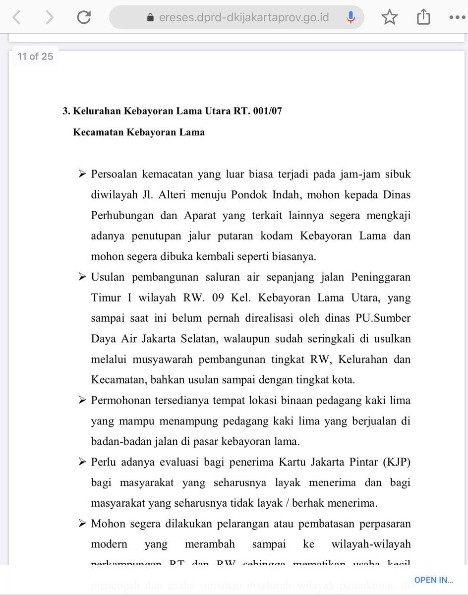 elisa_jkt's tweet photo. Hiburan Sabtu ini saat terdampar di RS adalah buka2 website E-Reses DPRD DKI. 
Coba, warga DKI pernah awasi kinerja wakil rakyat kalian gak? Atau ngangguk2 aja pas mereka show?
Kadang dpt update hal2 lapangan tak terduga juga.

Tebak ini E-reses anggota DPRD siapa? https://t.co/GbXWDDznAO