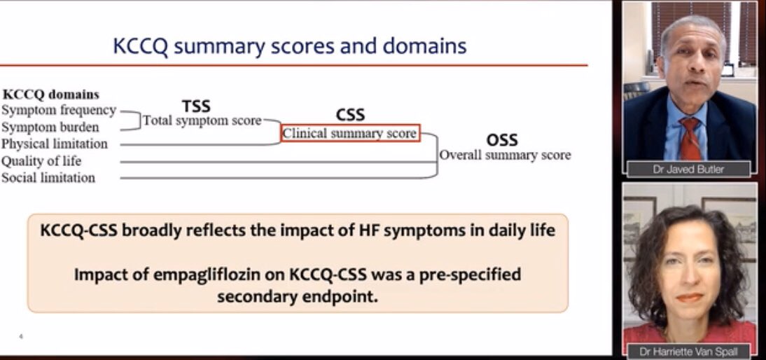 hvanspall's tweet photo. Honoured to discuss #HealthStatus outcomes of #EMPERORREDUCED w/ @JavedButler1 after his LBS session at #AHA20! From #KCCQ to clinically/minimally important differences to multiplicity &amp; how to get the #HFrEF cocktail right, we covered a lot! #SGLT2is 
https://t.co/x8gLltLnPo https://t.co/6jvsznoQKV