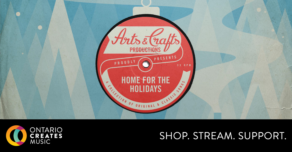 OntarioCreates's tweet photo. Check out the holiday compilation from @artsandcrafts! HOME FOR THE HOLIDAYS is out now. Features holiday classics and original holiday-themed songs from @danmanganmusic @hannahmusic @Sloanmusic
@reuben_thedark @saidthewhale & more!
https://t.co/WYsAUV4tU1
#ShopStreamSupportON https://t.co/ug8o6p5hAi