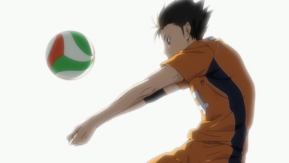 Nishinoya’s just a wonderful person and a great character. The reasons for why he’s one of my favourites happen later on (and relate to the backstory we got today as well!), but this episode greatly captures a big part of why he’s irreplaceable in the story and on the team.