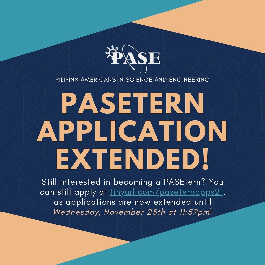 joinPASE's tweet photo. !! ATTENTION !! The PASEtern applications have been EXTENDED! If you wanted to apply but didn't have enough time, this is your CHANCE to show up and show out!! Don't miss out on this amazing opportunity to learn more about our organization and get leadership experience! https://t.co/uemfeEYZ9d