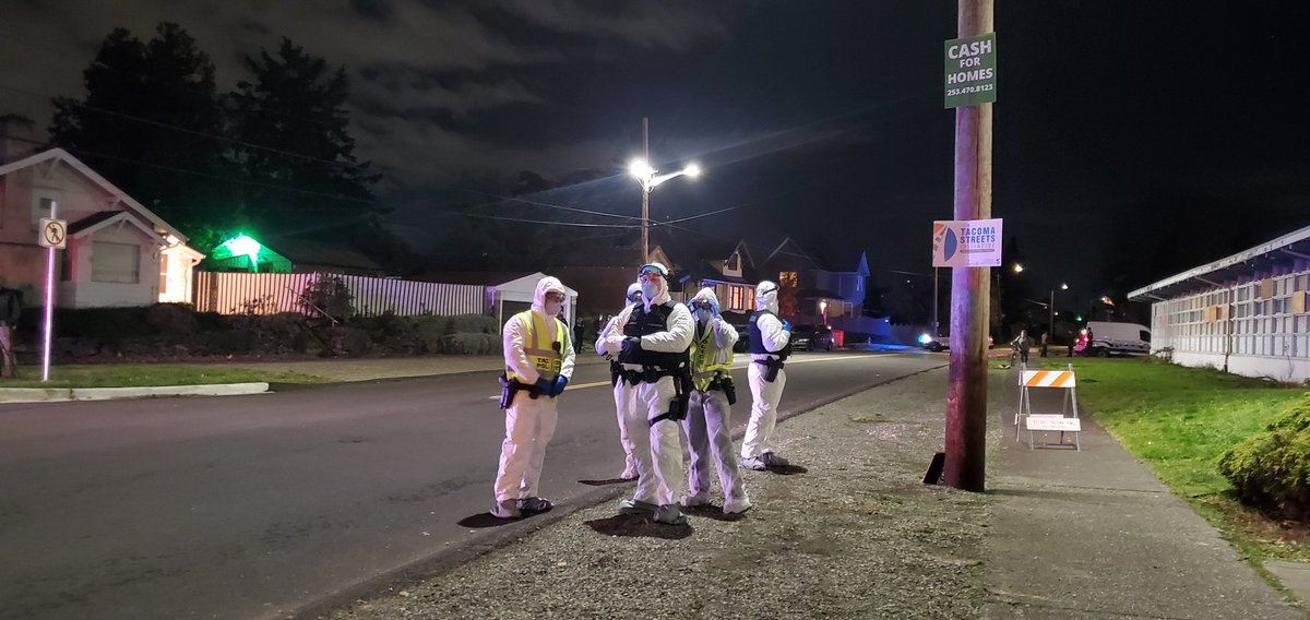 Cops are here threatening felony burglary. The real crime is forcing these residents back outside.