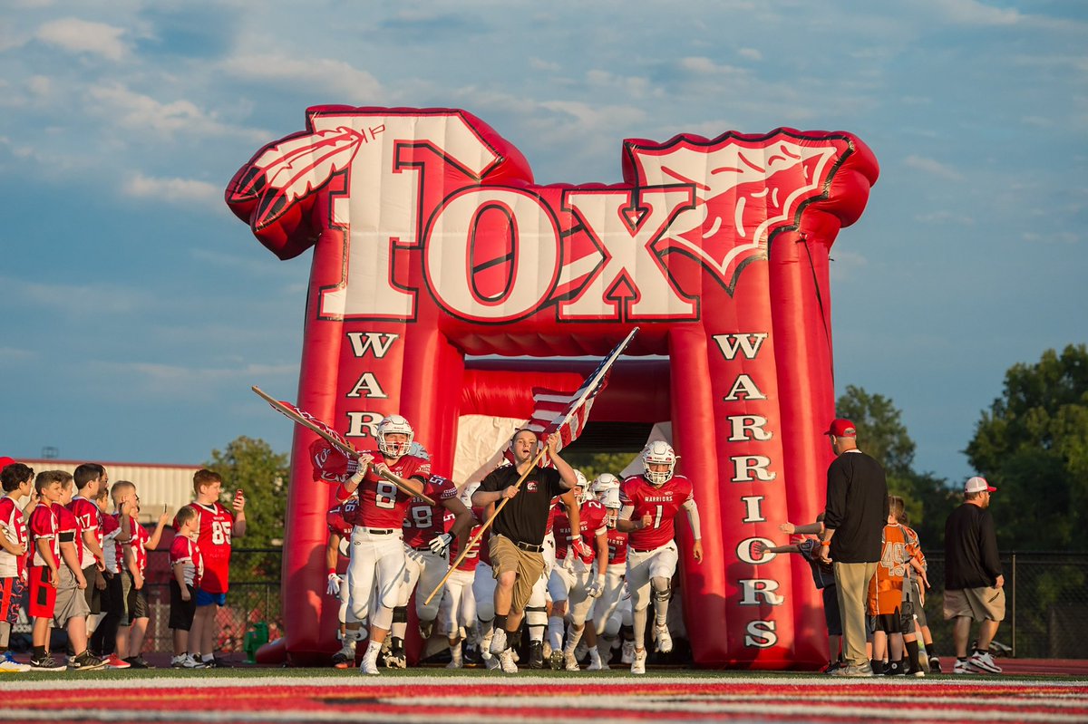 Couldn’t be more proud of this years Fox Football team; battled through adversity during an all over the place season, first 10-win season team in school history, and district champs. Congrats coaches and players on a great season. #FearTheSpear
