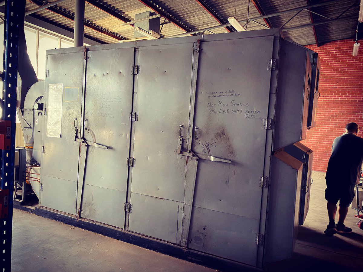 Mirrecogroup's tweet photo. Here’s the smaller of our 2 Industrial Hemp drying ovens.
Standing silent, ready for action!
#hemp #renewables #sustainability #business
#climatechange #innovation #energy #embodiedcarbon #technology #iot #blockchain #hemptech #decarbonise #environment #future #ClimateAction https://t.co/ReBiAKcgcm