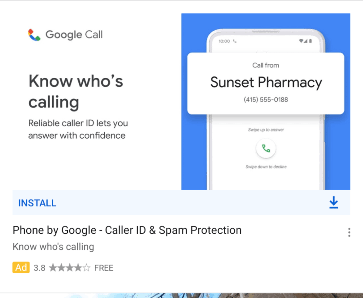 TechAlertNow's tweet photo. Google’s Phone app might be rebranded to ‘Google Call’ and get a new four-color icon.
This could be the new name of the application, as well as its homescreen icon
#googlepaytickets #GoogleDialer #GooglePhotos #Contacts #GoogleCall #googleworkspace https://t.co/TEGhaYc1NB