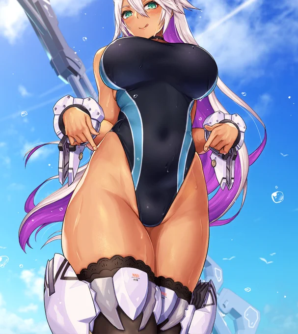 #いい太ももの日 
待ってたぜェ この"瞬間"をよォ!! 