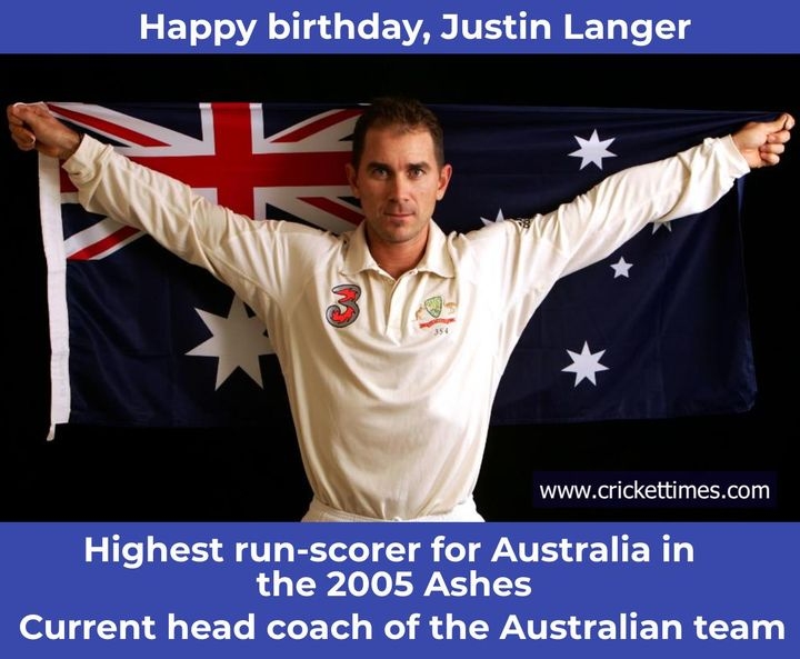 Happy birthday, Justin Langer 