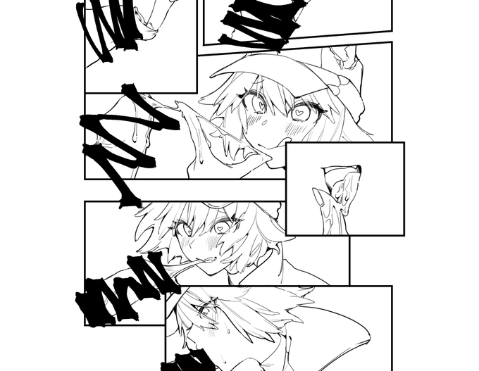 カシャちゃんの漫画かいてる 