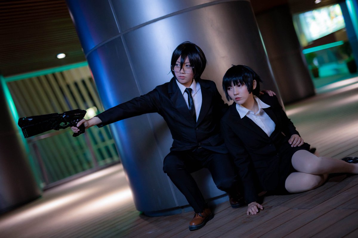 Luzz Owo コスプレ 宜朱 サイコパス Psycho Pass ぎのざのぶちか Ginoza Nobuchika 柒 伯 宜野座 伸元 ぎのざ のぶちか Luzz 常守 朱 つねもり あかね 弥溯 Hbd Ginoza Nobuchika Old Photos Shot In 18 宜野座伸元生誕祭