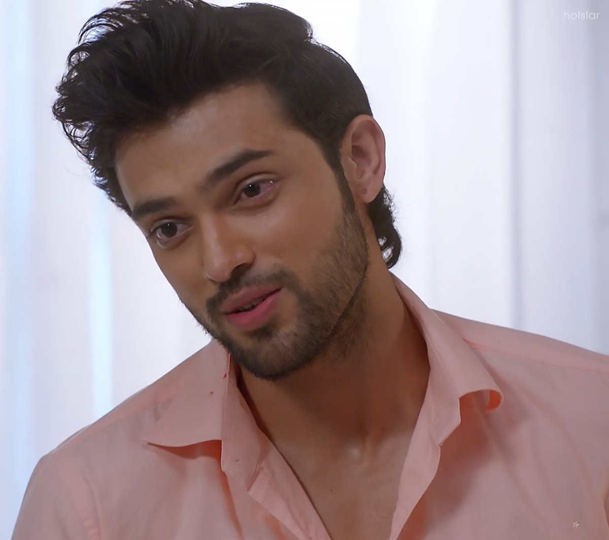 "Hum parents ban gaye, Mrs. Prerna Anurag Basu" utter his lips as eyes sparkle & tears roll down - tears of joy, pride, relief & jubilation! #AnuPre gaze at each other, smile & cry as they live the most precious moments of an entire lifetime!  #ParthSamthaan  #KasautiiZindagiiKay