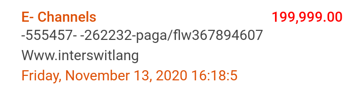 Ayoayodele4's tweet photo. @gtbank_help please help me out with this huh I was debited with amount of#199,999 and I've logged the transaction by myself but it seems nothing was done regarding the error. kindly help me out with this it's over a week now https://t.co/QpQpfJqc3o
