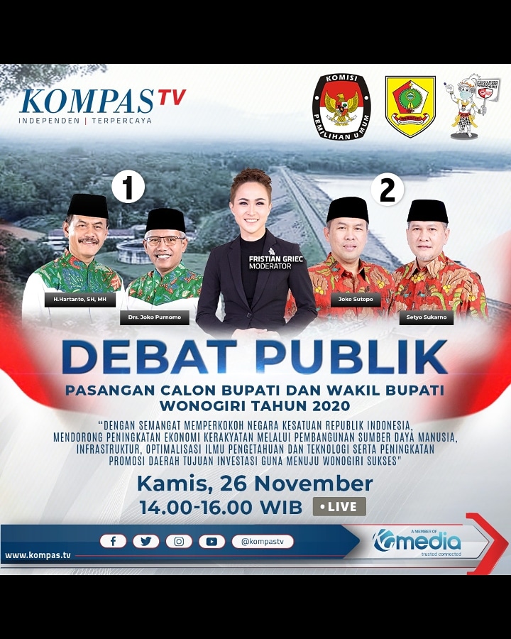 Mau pilih pemimpin perlu tau kapasitas dan kapabilitas tentunya donk..

Simak tgl dan jam nya yaa mas bro &amp; mbak sist...😉