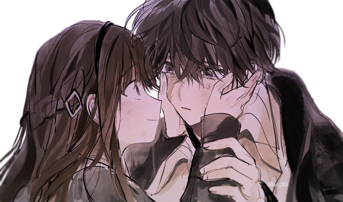 _beaju's tweet image. 안 좋은 일이 있으면 털어 놔.
둘이서 함께라면 해결하지 못할 일은 없어.