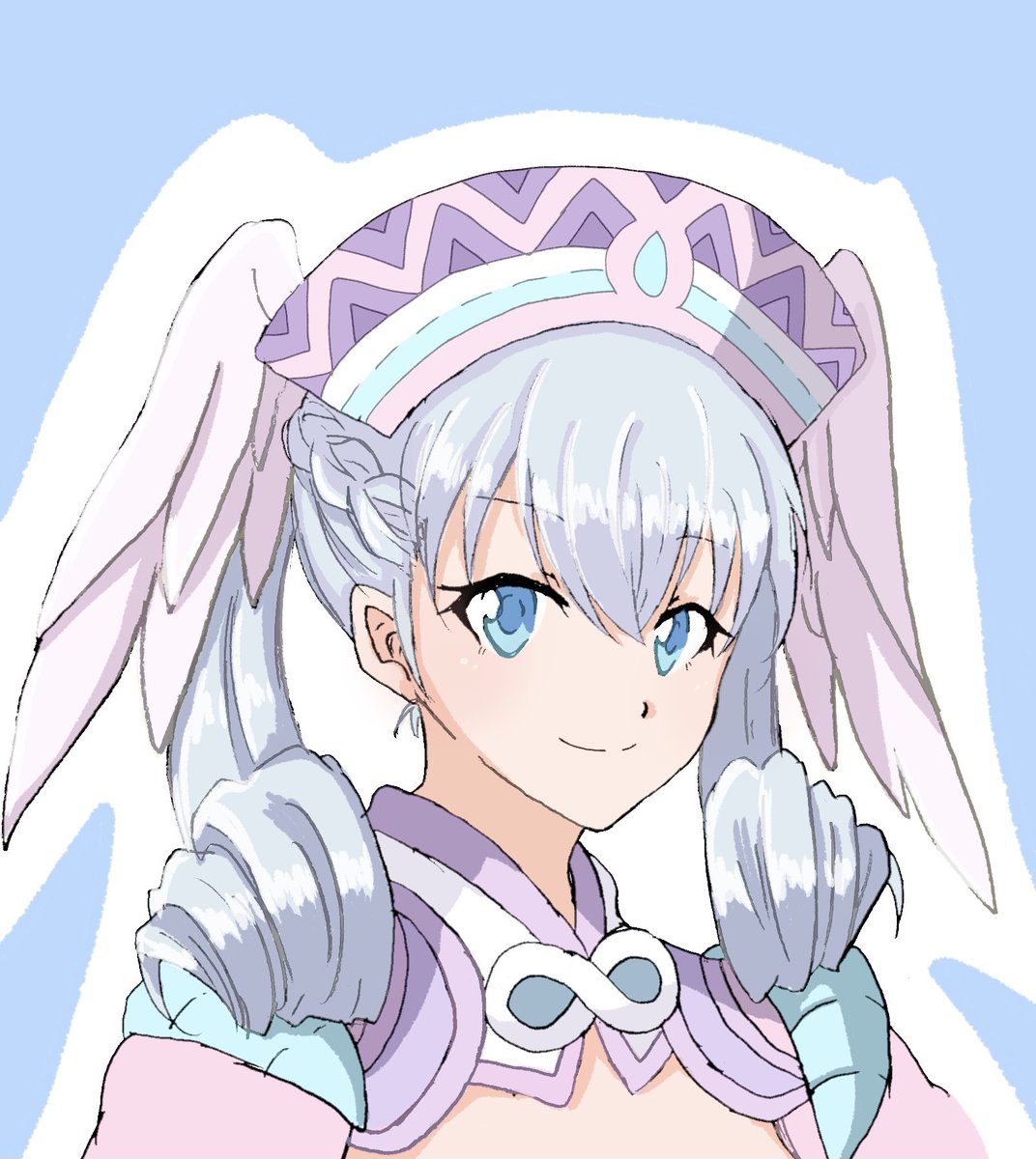 「メリアちゃんらくがき 」|えりんぎのイラスト