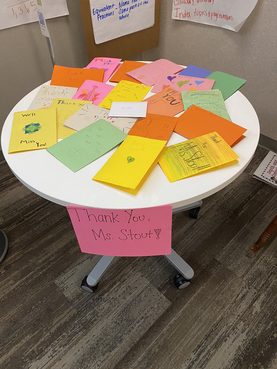 ciara__stout's tweet photo. Today was unfortunately my last day of placement for the semester. Extremely bittersweet—I so enjoyed my time with this class! Definitely shed a tear or two reading these notes! @IUKEducation https://t.co/riU2eXhaGS
