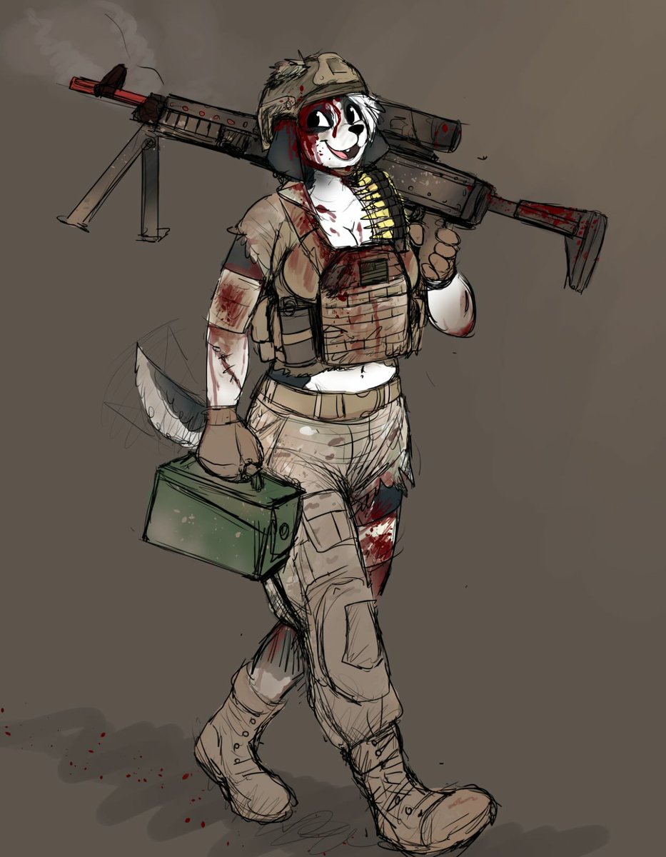 Tacticalthott's tweet photo. "Well hey there! Guess I'm gonna be helping ya out on peacekeeping."
3 years of RP experience
Swap
Bi
#Lewdrp or non lewd
No stranger to pain (go for it honestly)
Humans welcome
Retweets greatly appreciated 
Note: Over 99% of the art is stedilnik https://t.co/ZQKrZ6nR64