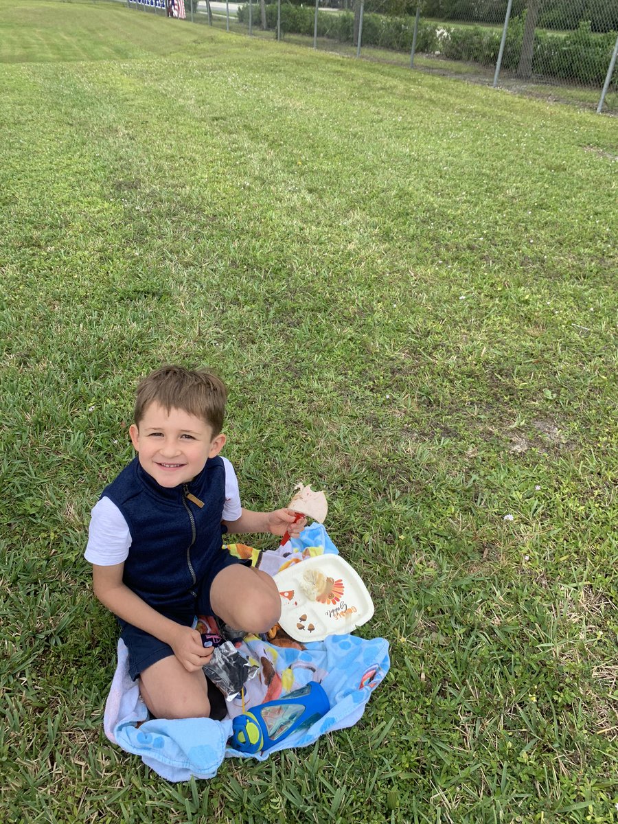 Mrs. Burns' and Mrs. Casey's Pilgrims and Native Americans braved the wind and outdoors to be thankful, feast and have fun! Happy Thanksgiving everyone! <a href="/Champs4Learning/">ChampionsForLearning</a> <a href="/VMEPatriots/">Veterans Memorial Elementary</a> <a href="/collierschools/">Collier County Public Schools</a> <a href="/VMEKinderKids/">💙🇺🇸❤️VME Kinder Kids❤️🇺🇸💙</a>
