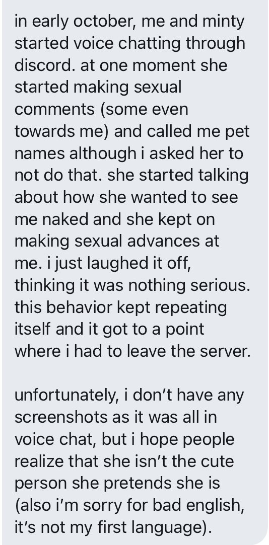 GHlACCIO's tweet photo. // sexual comments , sexual harassment , doxxing 
-
-
-
Confessions submitted by anons https://t.co/Iy6CZ14EGI