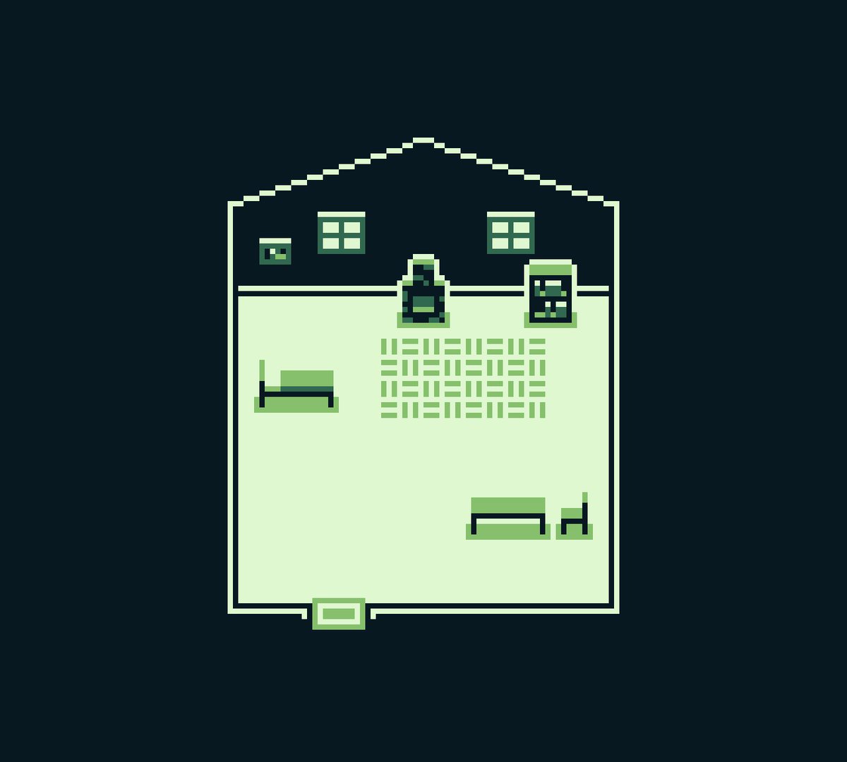 YVKD3V's tweet photo. experimenting with @GBStudioDev 

#screenshotsaturday #gamedev #gbstudio #indiedev #pixelart #ドット絵 https://t.co/RHHnBNlhnm